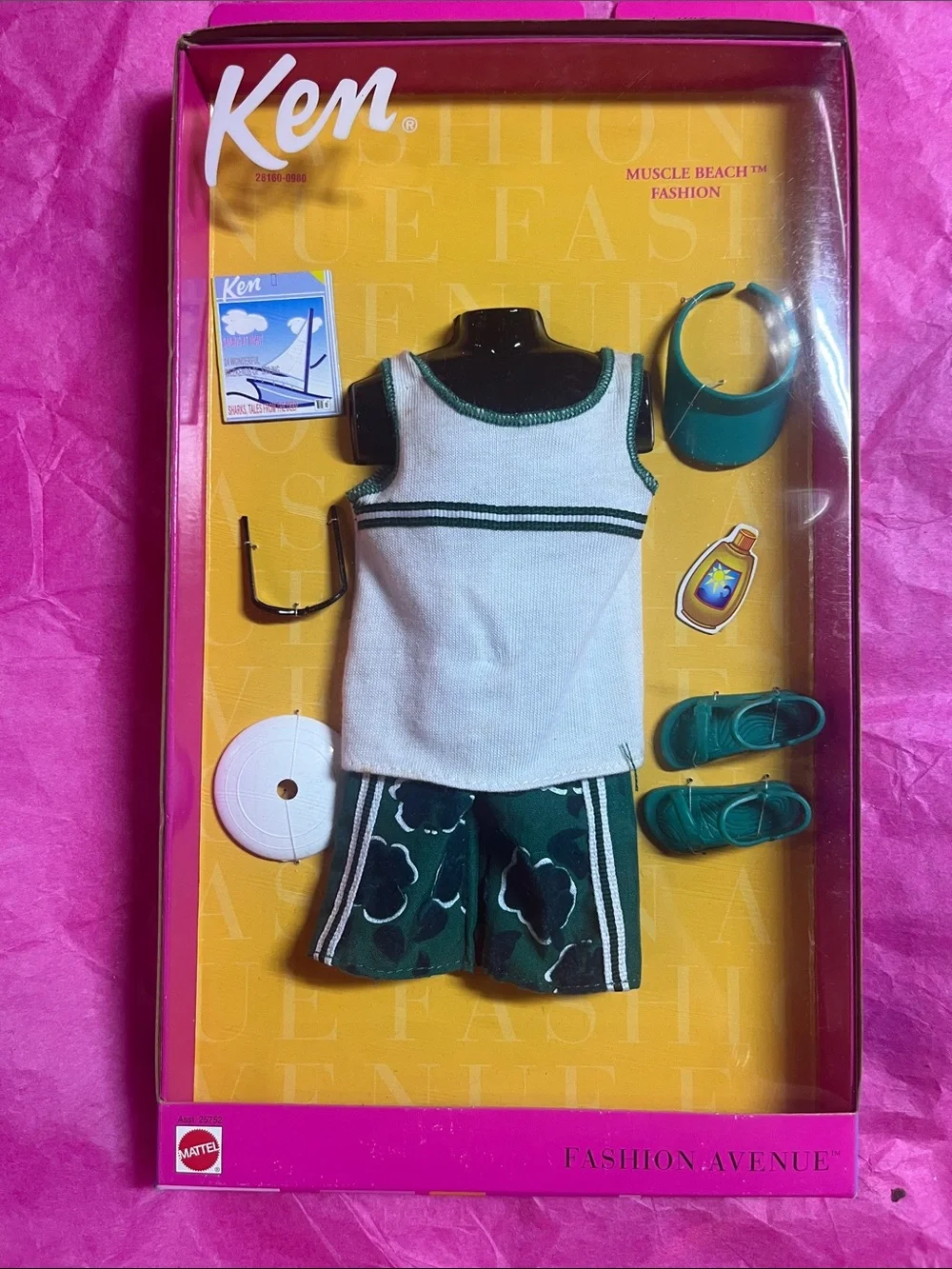 2000 Mattel Barbie Ken Fashion Avenue 